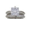 Cubic Zirconium CZ SS Bridal Sterling Silver