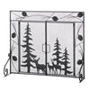Woodland Forest Fireplace Screen