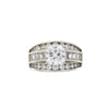 Cubic Zirconium CZ SS Bridal Sterling Silver
