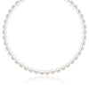 14k Yellow Gold Necklace with White Freshwater Cultured Pearls (6.0mm to 6.5mm)