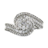 1.00ct Diamond Ring 14KT White Gold