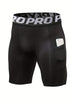 Compression Shorts Men with Pocket, Spandex Running Shorts Sport Athletic Workout Performance Underwear
