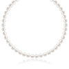 14k Yellow Gold Necklace with White Freshwater Cultured Pearls (6.0mm to 6.5mm)
