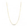 Sterling Silver Gold Plated Paperclip Chain (2.50 mm)