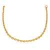 14k Yellow Gold Polished Cable Link Necklace