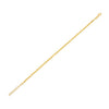 14k Yellow Gold Spaced Bead Bracelet  (3.00 mm)