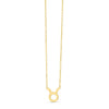 14K Yellow Gold Taurus Necklace