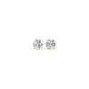 1/2 cttw Lab Grown Round Diamond Stud Earrings 14k Yellow Gold (G/VS2)