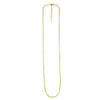 Endless Adjustable Cable Chain in 14k Yellow Gold (1.70 mm)