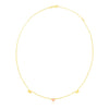 14k Yellow and Rose Gold Mom Necklace
