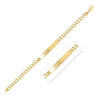 14k Yellow Gold Curb ID Bracelet (5.70 mm)