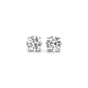 2 cttw Certified IGI Lab Grown Round Diamond Stud Earrings 14k White Gold (G/VS2)