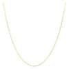 14k Yellow Gold French Cable Chain (1.30 mm)