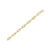 14k Yellow Gold French Cable Link Bracelet  (9.00 mm)