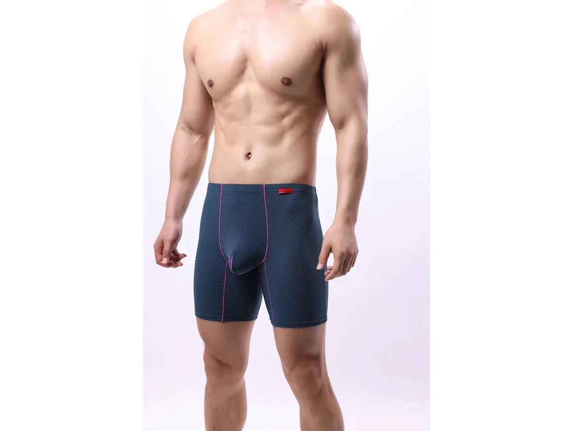 Gay Boxer Briefs | Transparent Mesh Boxers Briefs
