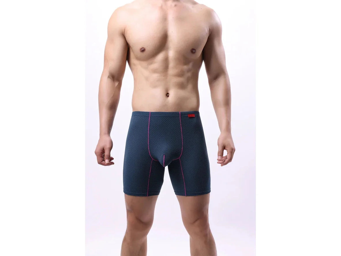 Gay Boxer Briefs | Transparent Mesh Boxers Briefs