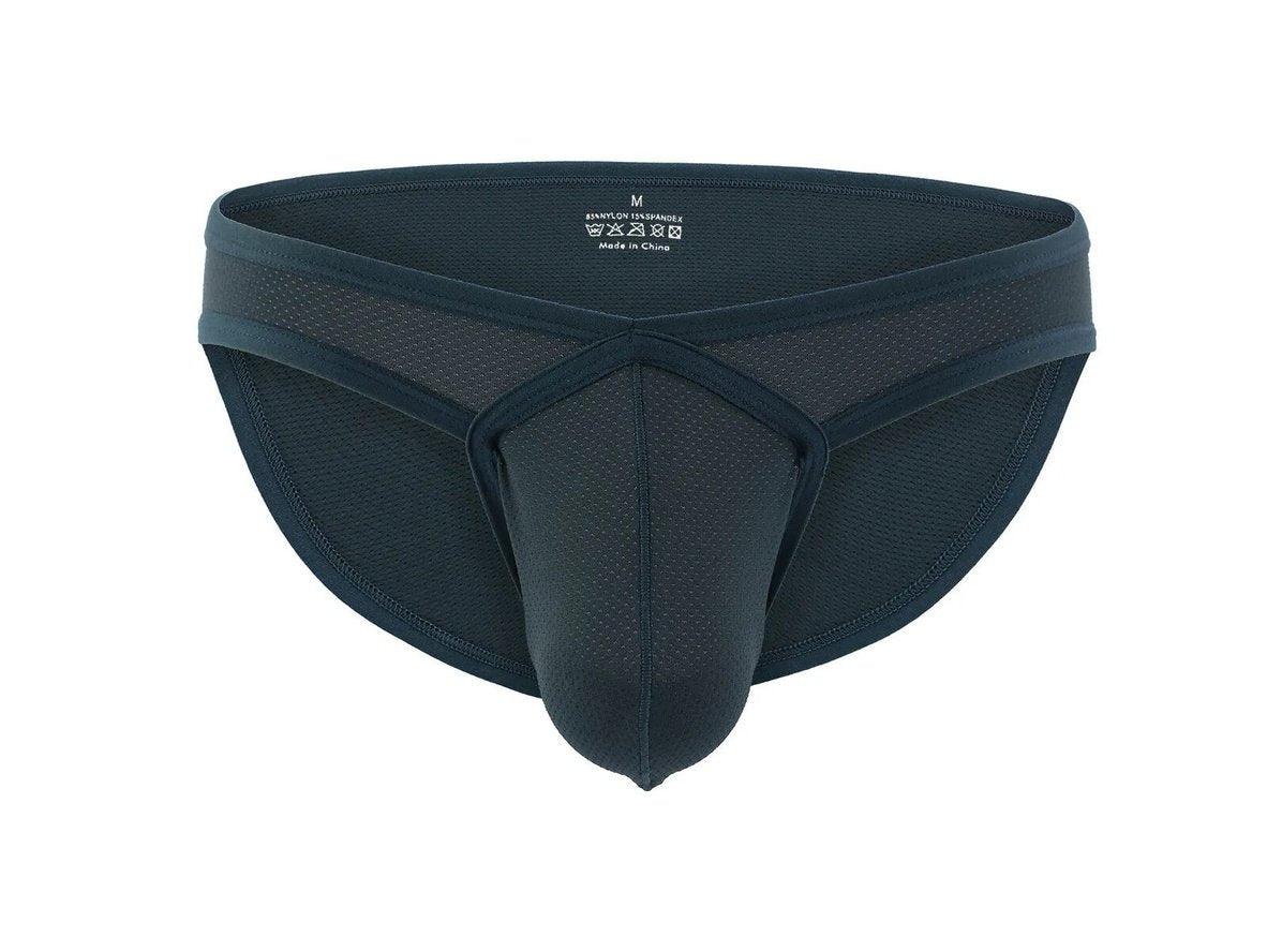 Gay Briefs | CLEVER-MENMODE Underwear Sexy Mesh Large Pouch Briefs