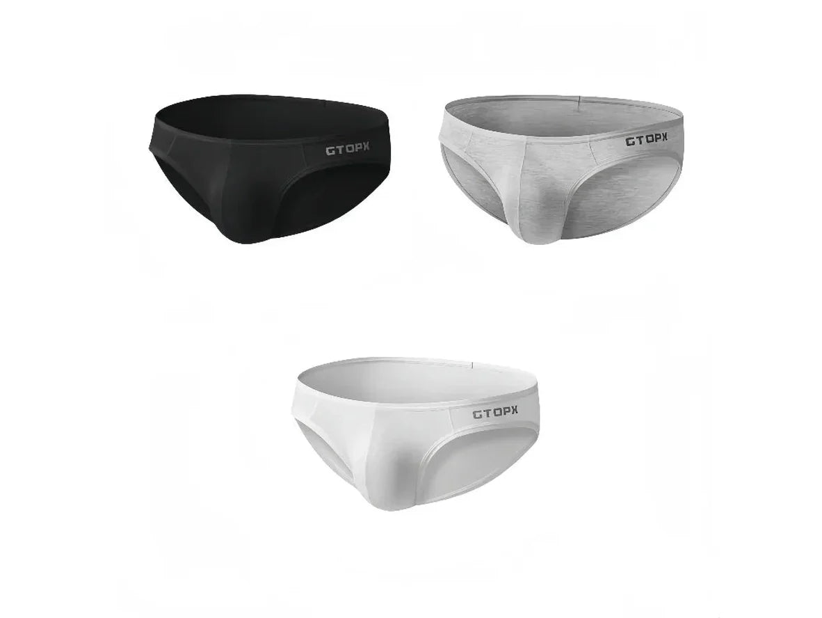 Gay Briefs | GTOPX MAN 3-Pack Comfort Briefs