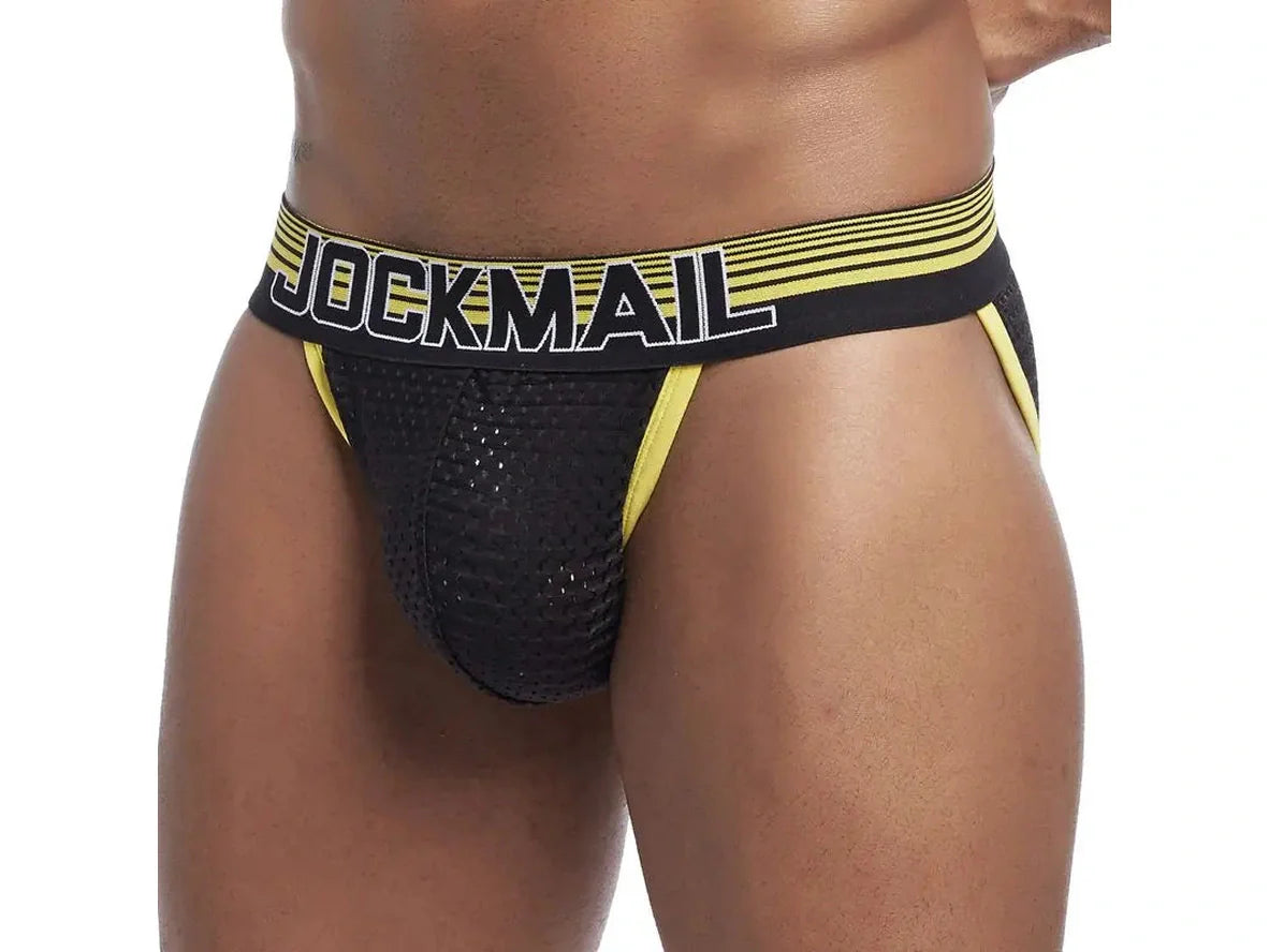 Gay Briefs | JOCKMAIL Mesh Sports Briefs 4 Piece Pack