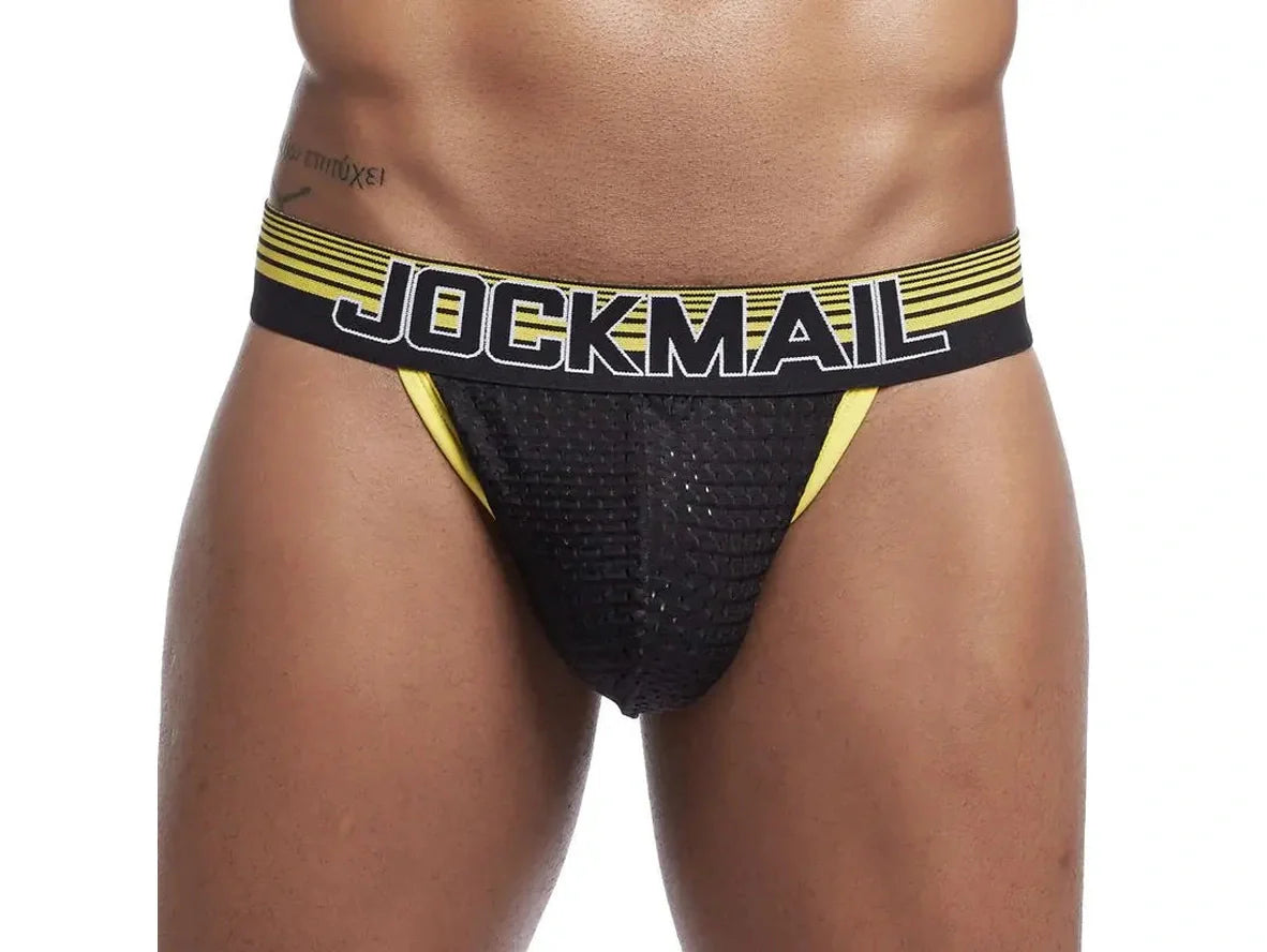 Gay Briefs | JOCKMAIL Mesh Sports Briefs 4 Piece Pack
