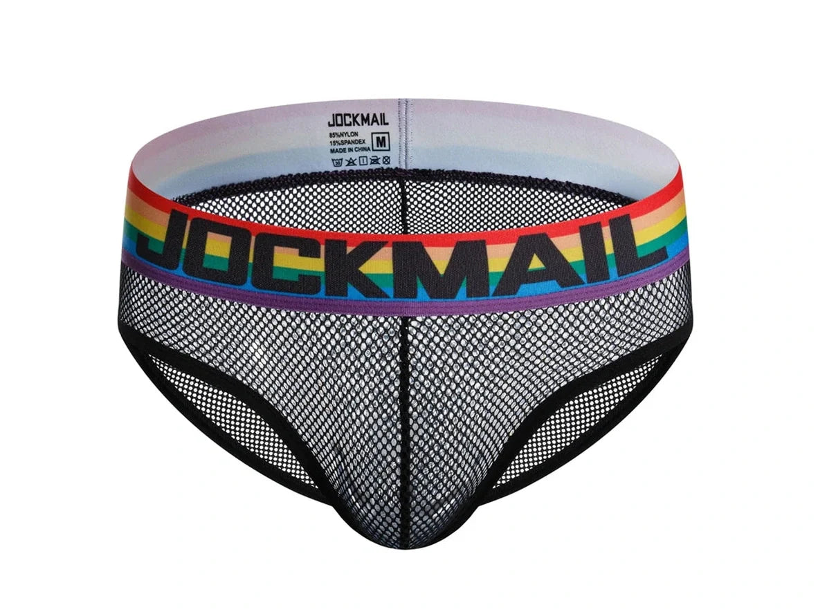 Gay Briefs | JOCKMAIL Pride Mesh Briefs
