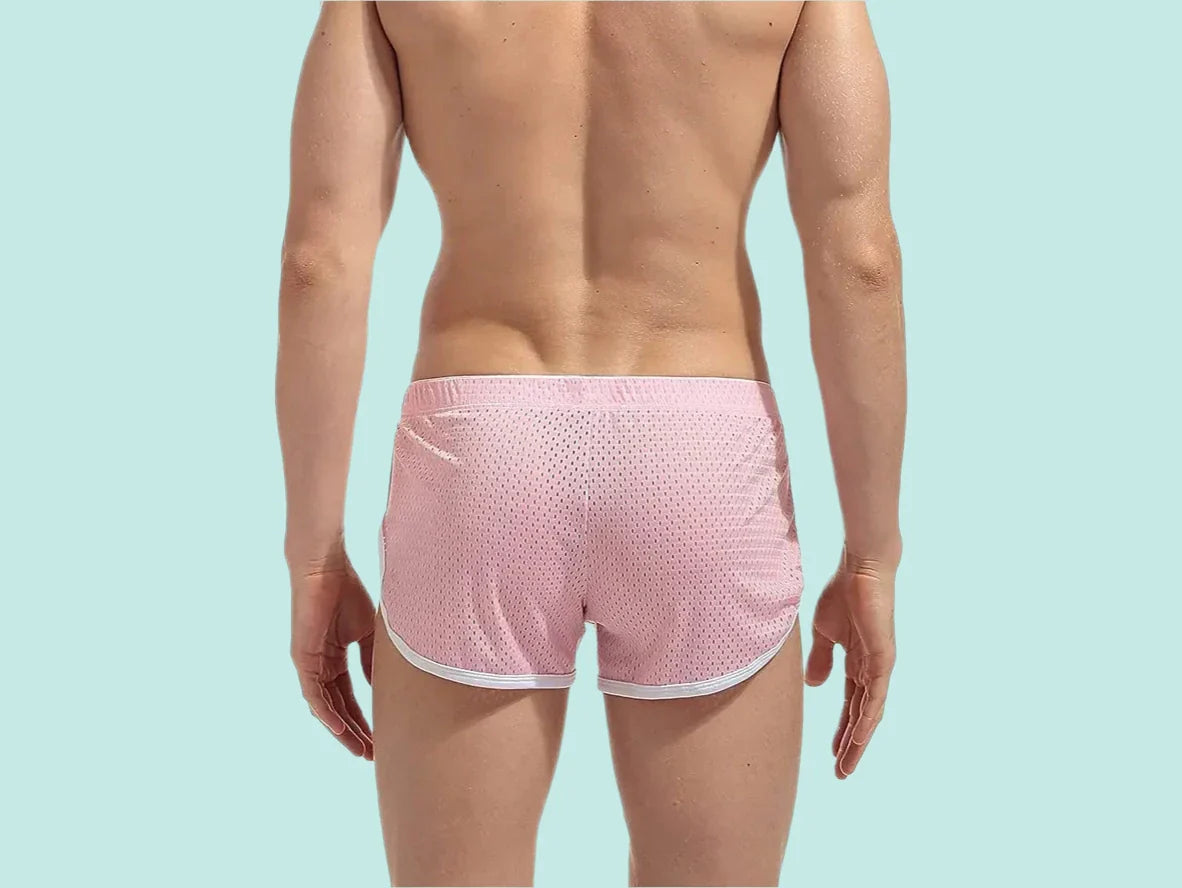 Gay Gym Shorts | 3" Mesh Split Side Shorts