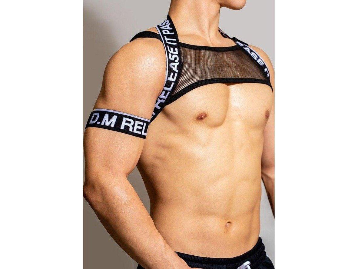Gay Harness | D.M. Designer Mesh Harness Shoulder Straps