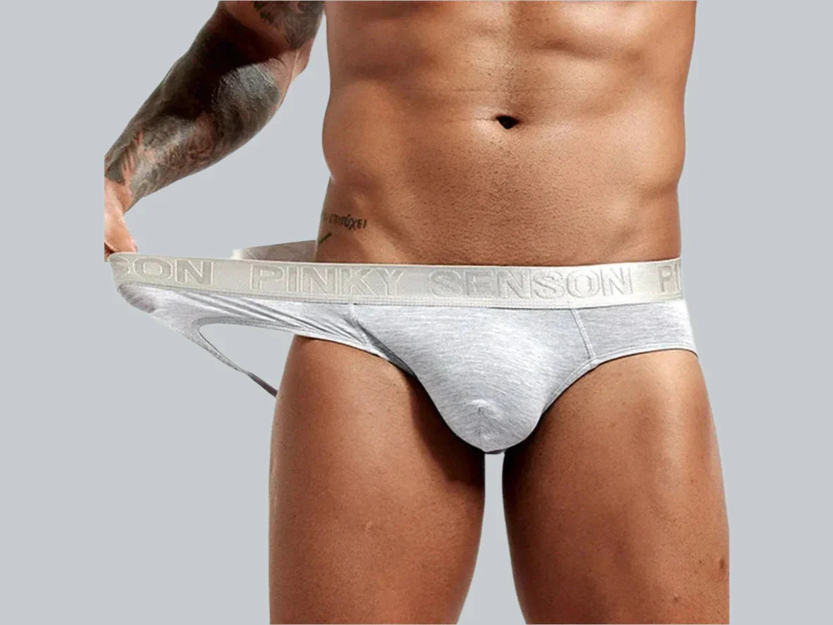 Gay Jock Briefs | PINK SENSON Sport Jock Briefs