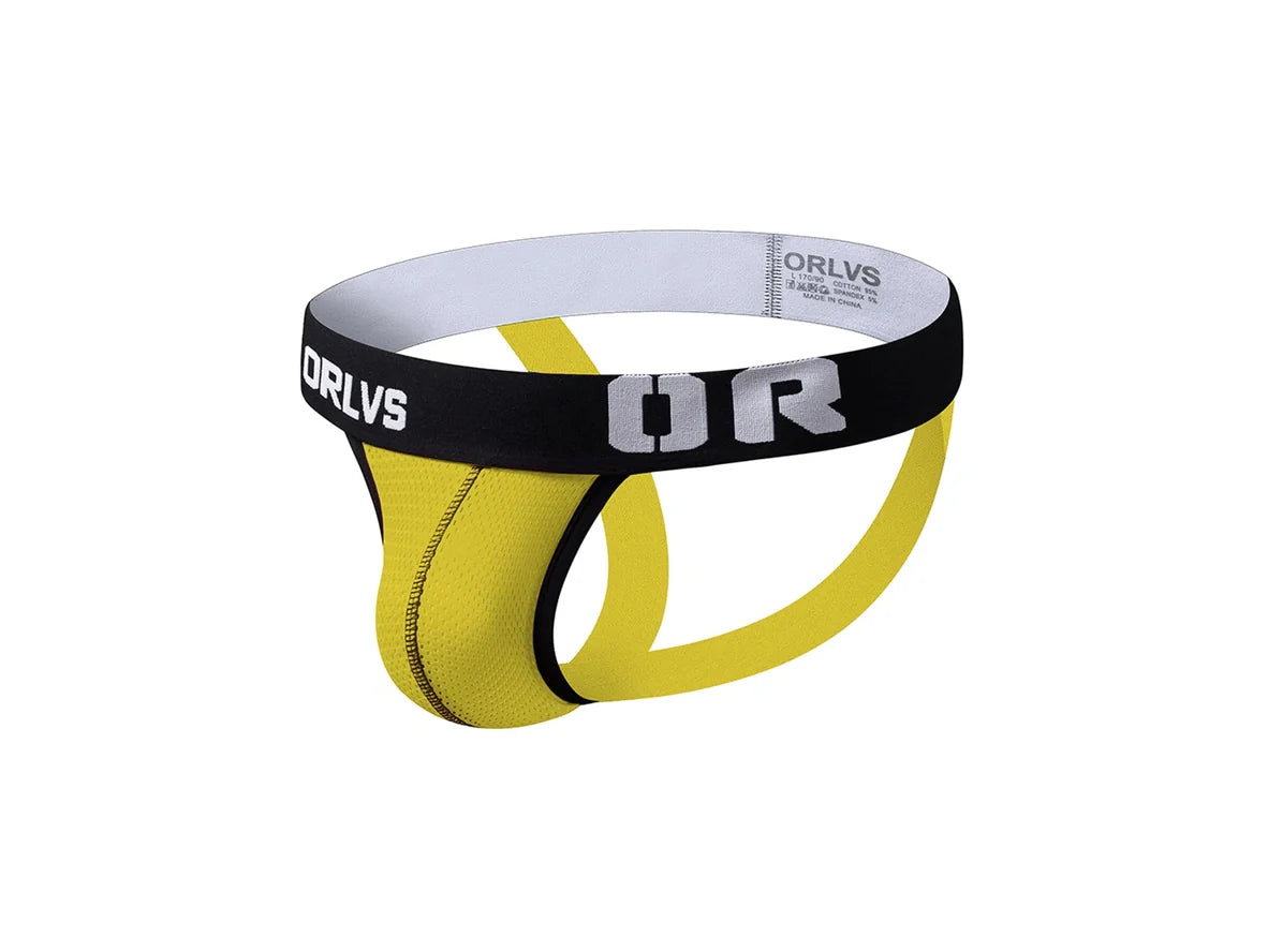 Gay Jockstraps | ORLVS Underwear Sexy Mesh Jockstraps