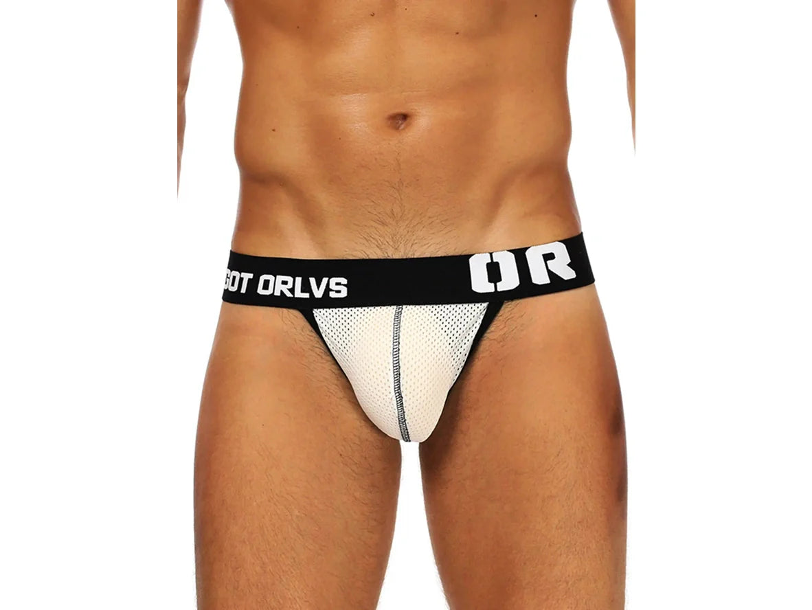 Gay Jockstraps | ORLVS Underwear Sexy Mesh Jockstraps