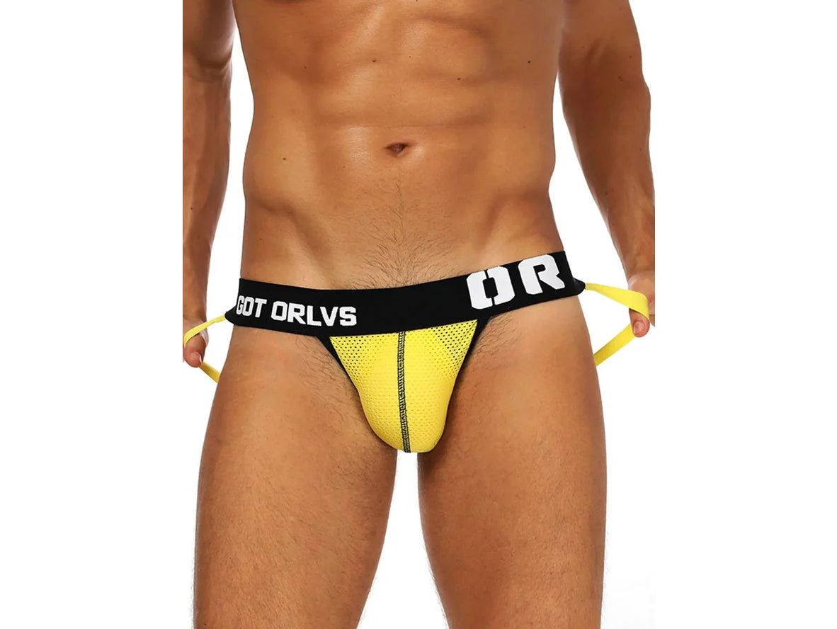 Gay Jockstraps | ORLVS Underwear Sexy Mesh Jockstraps