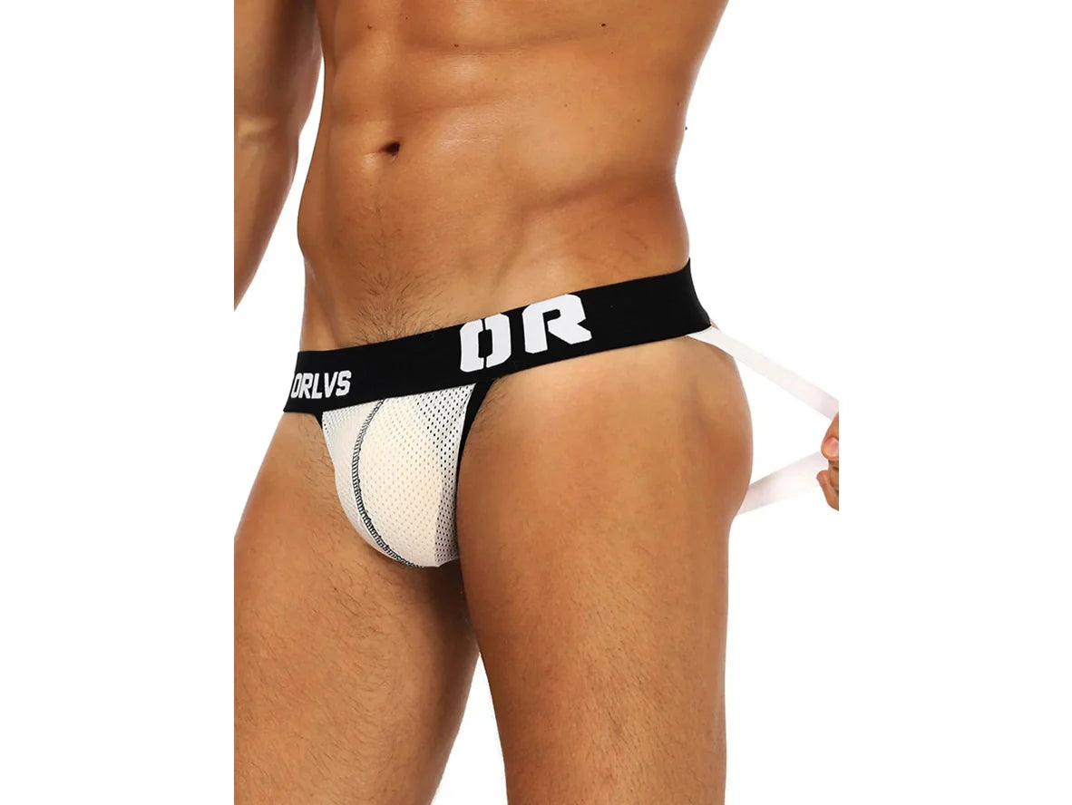 Gay Jockstraps | ORLVS Underwear Sexy Mesh Jockstraps