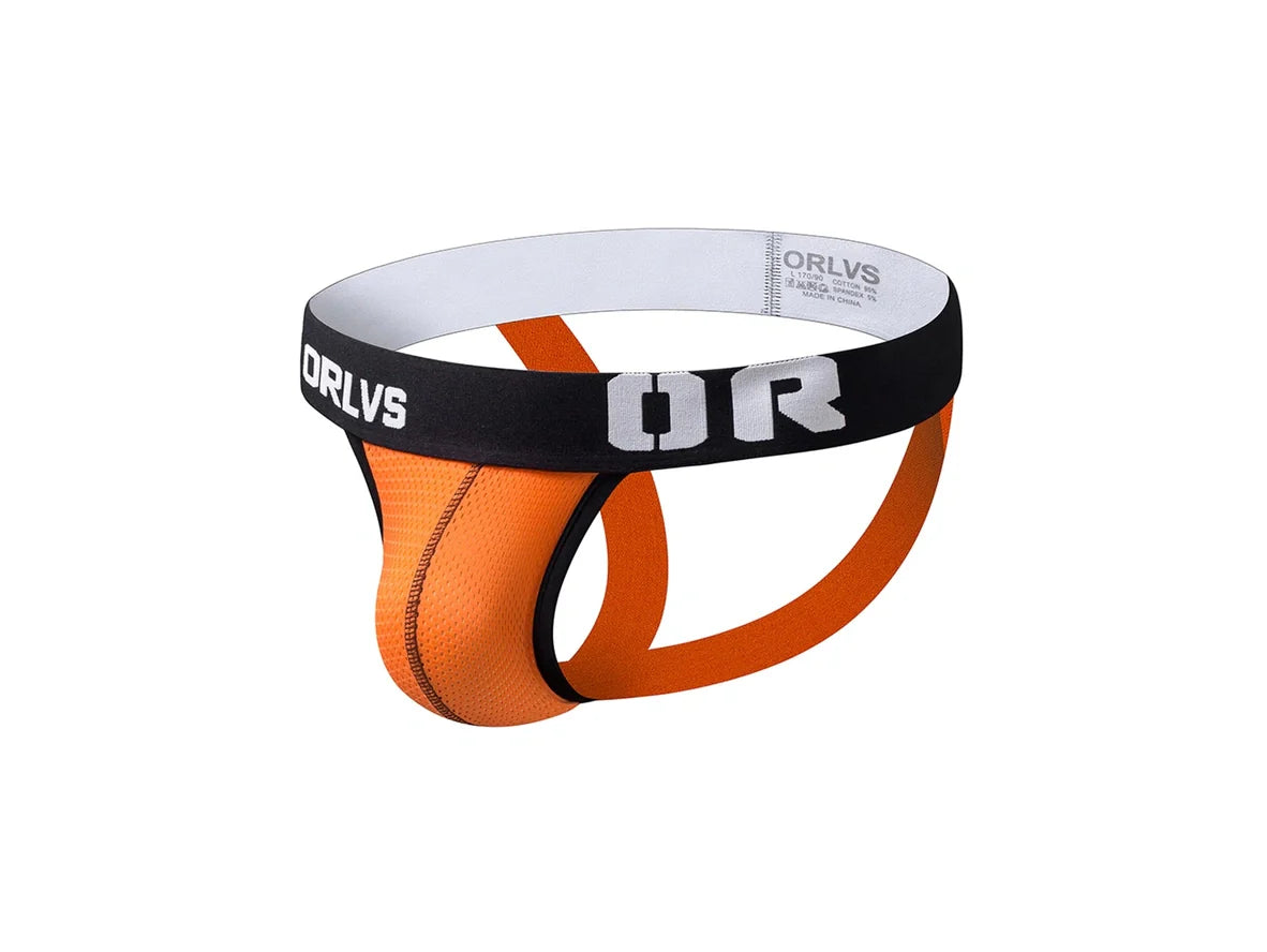 Gay Jockstraps | ORLVS Underwear Sexy Mesh Jockstraps