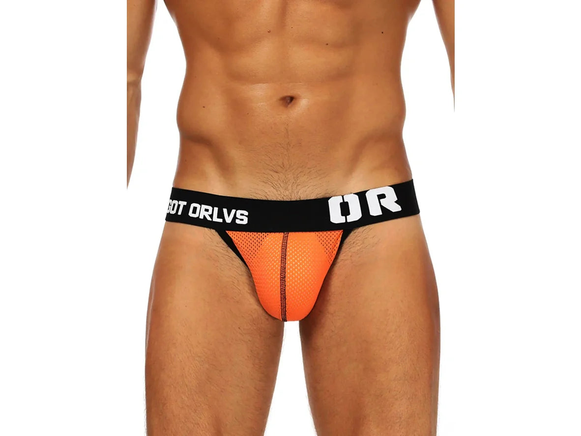 Gay Jockstraps | ORLVS Underwear Sexy Mesh Jockstraps