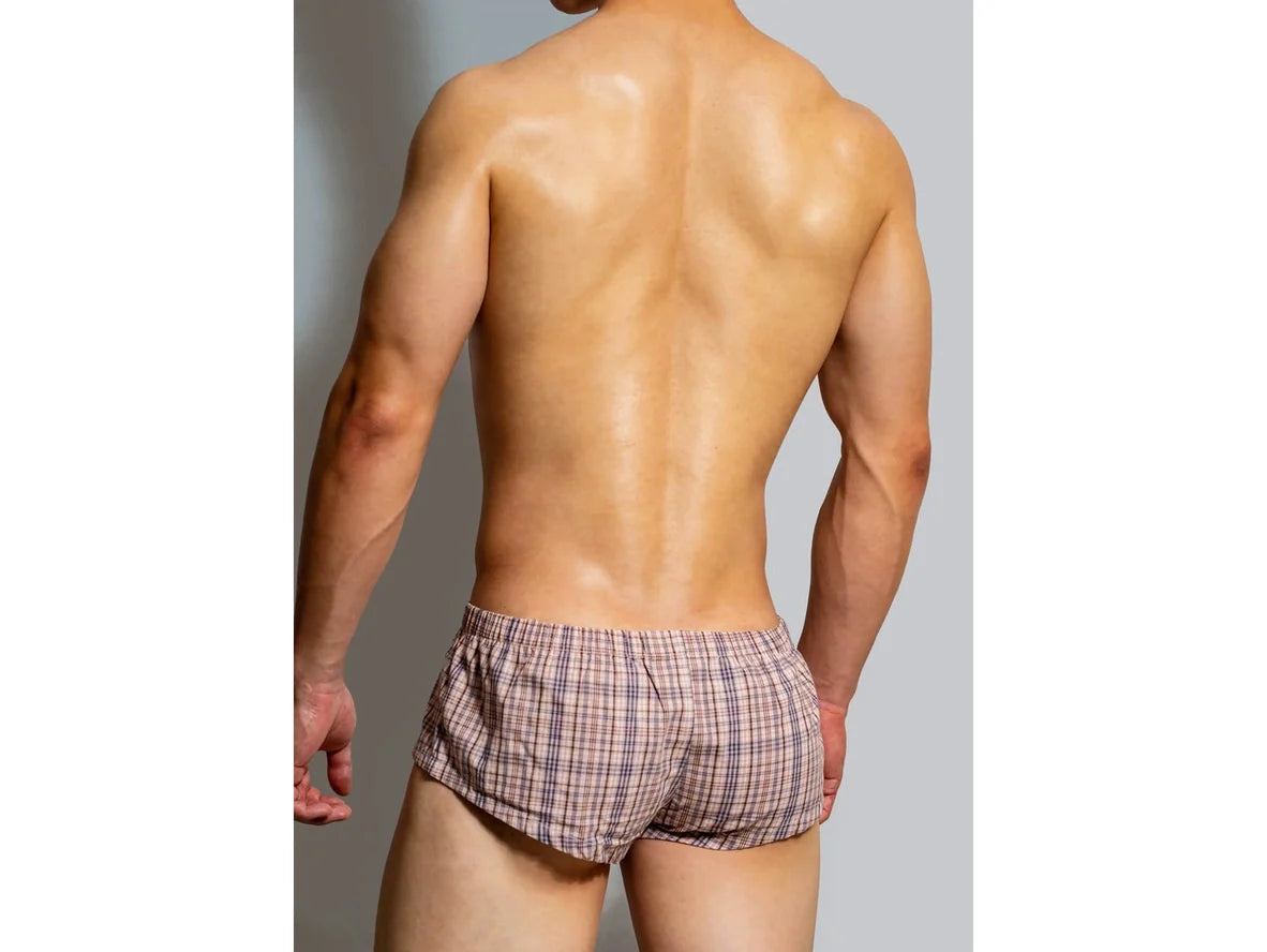 Gay Loungewear | D.M Plaid Stripe Sleep Bottoms