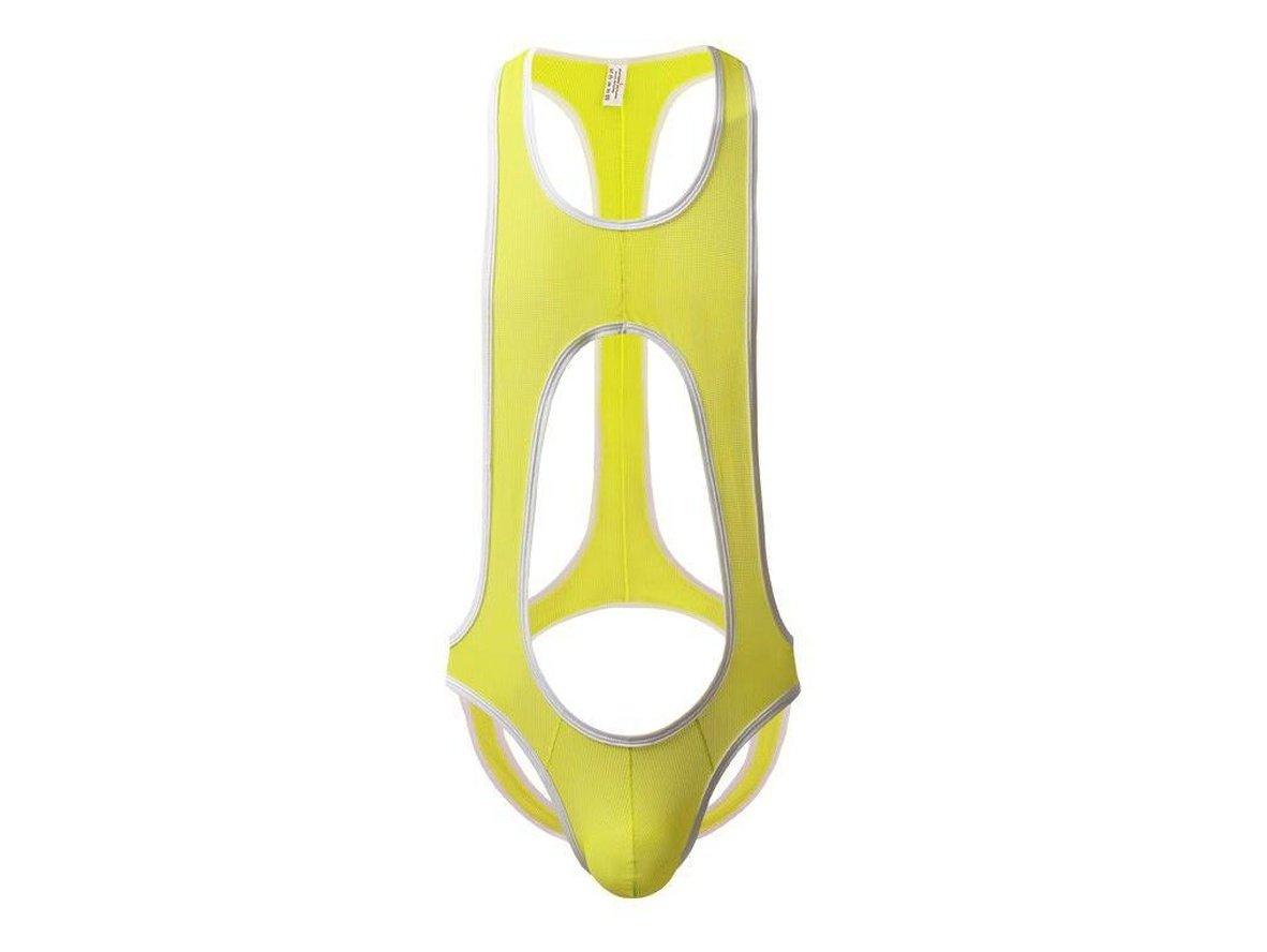 Gay Singlets | Mesh Open Butt Wrestling Singlet