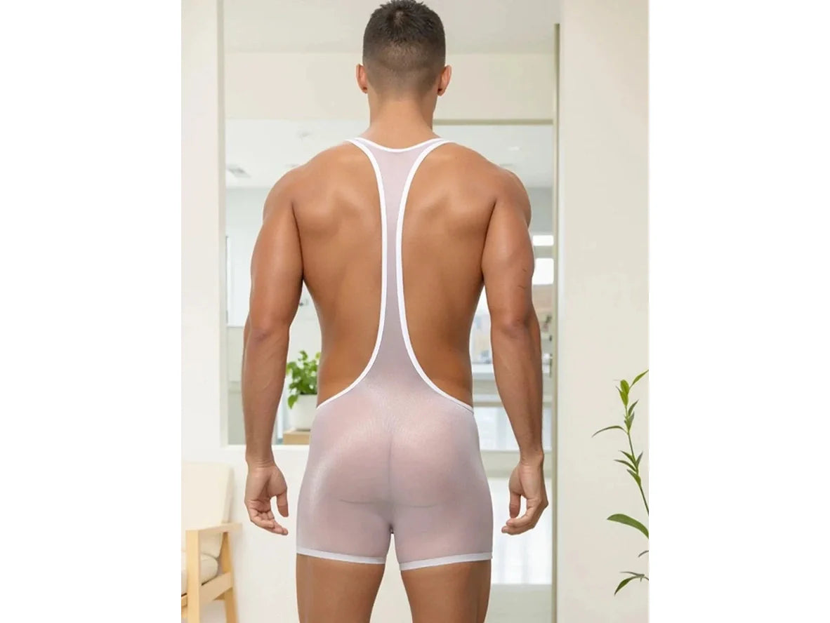 Gay Singlets | Ultra-thin Transparent Play Singlets