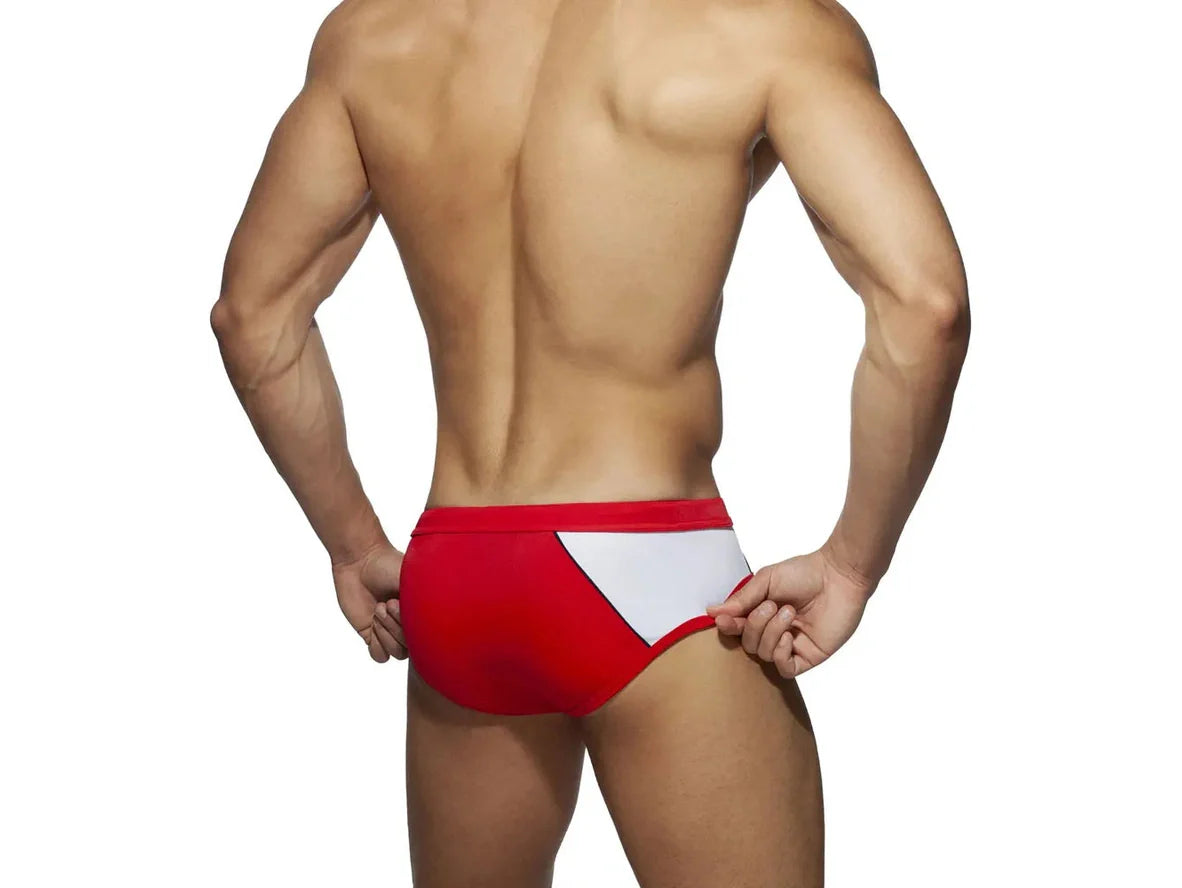 Gay Swim Briefs | Lifeguard Padded Push-Up Swim Briefs