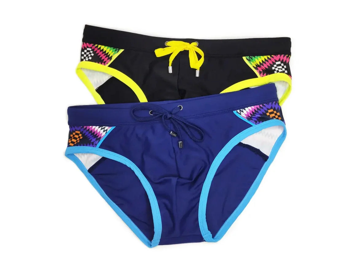 Gay Swim Briefs | UXH Playful Swim Briefs