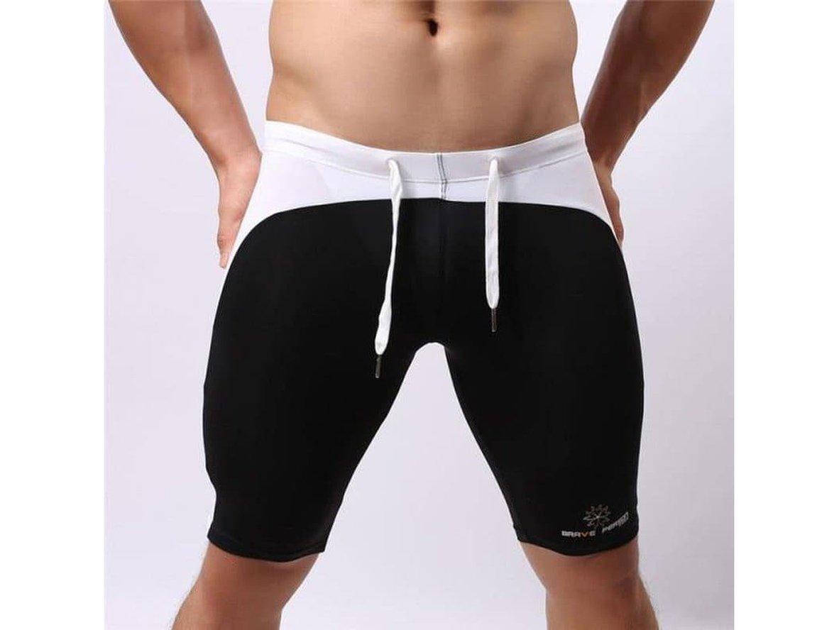 Gay Swim Jammers | BRAVE PERSON Swimwear Contrast Swim Jammers