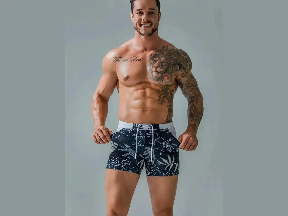 Gay Swim Shorts | HEAVYWOOD Sexy Quick Drying Beach Shorts