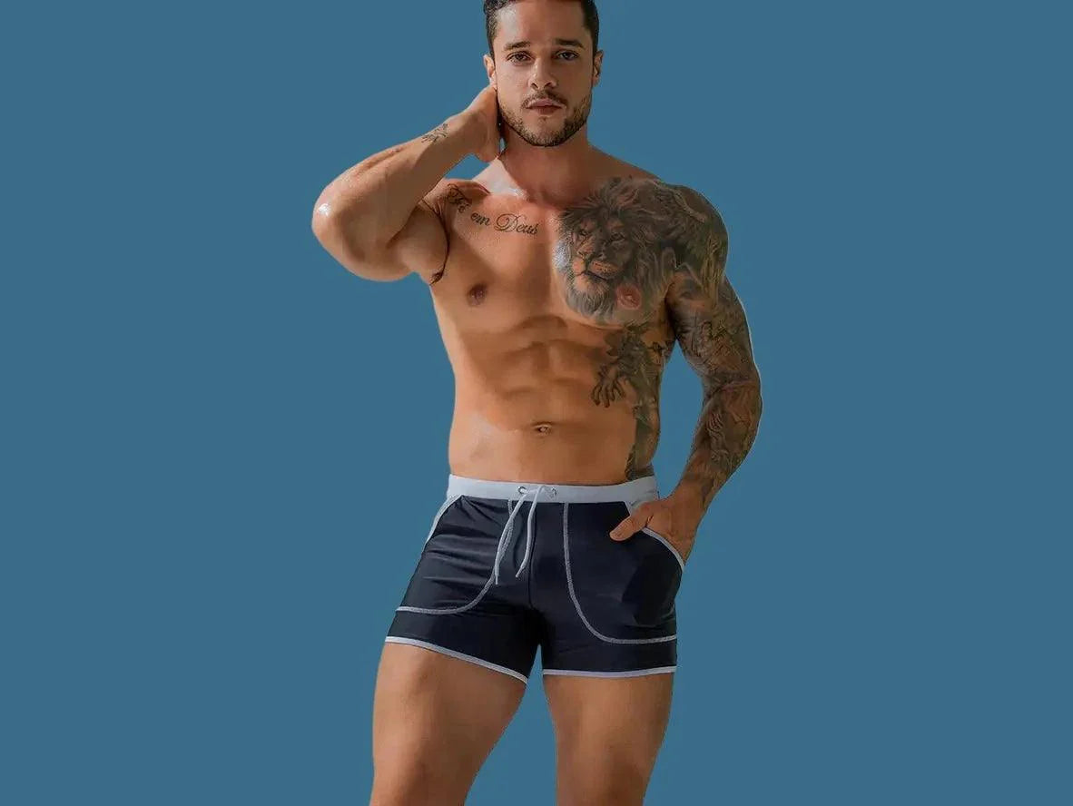 Gay Swim Shorts | Summer Sexy Quick Dry Swim Trunks
