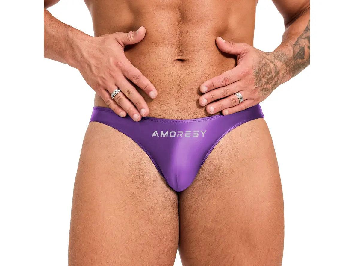 Gay Swim Thongs | AMORESY Sexy Swim Thongs