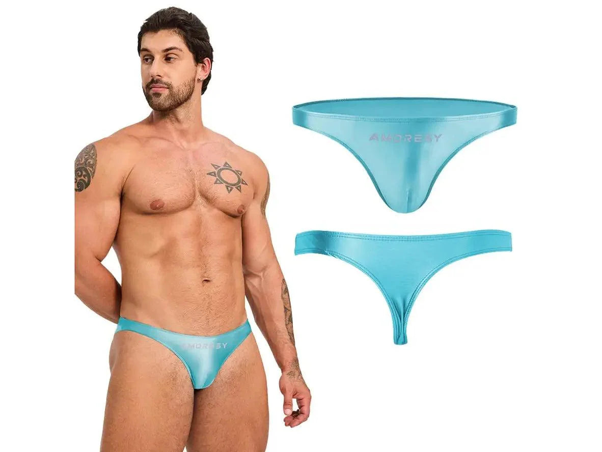Gay Swim Thongs | AMORESY Sexy Swim Thongs