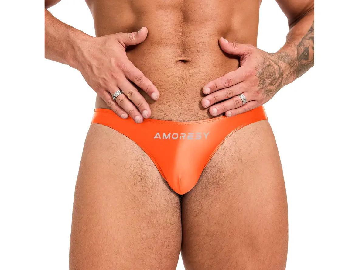 Gay Swim Thongs | AMORESY Sexy Swim Thongs