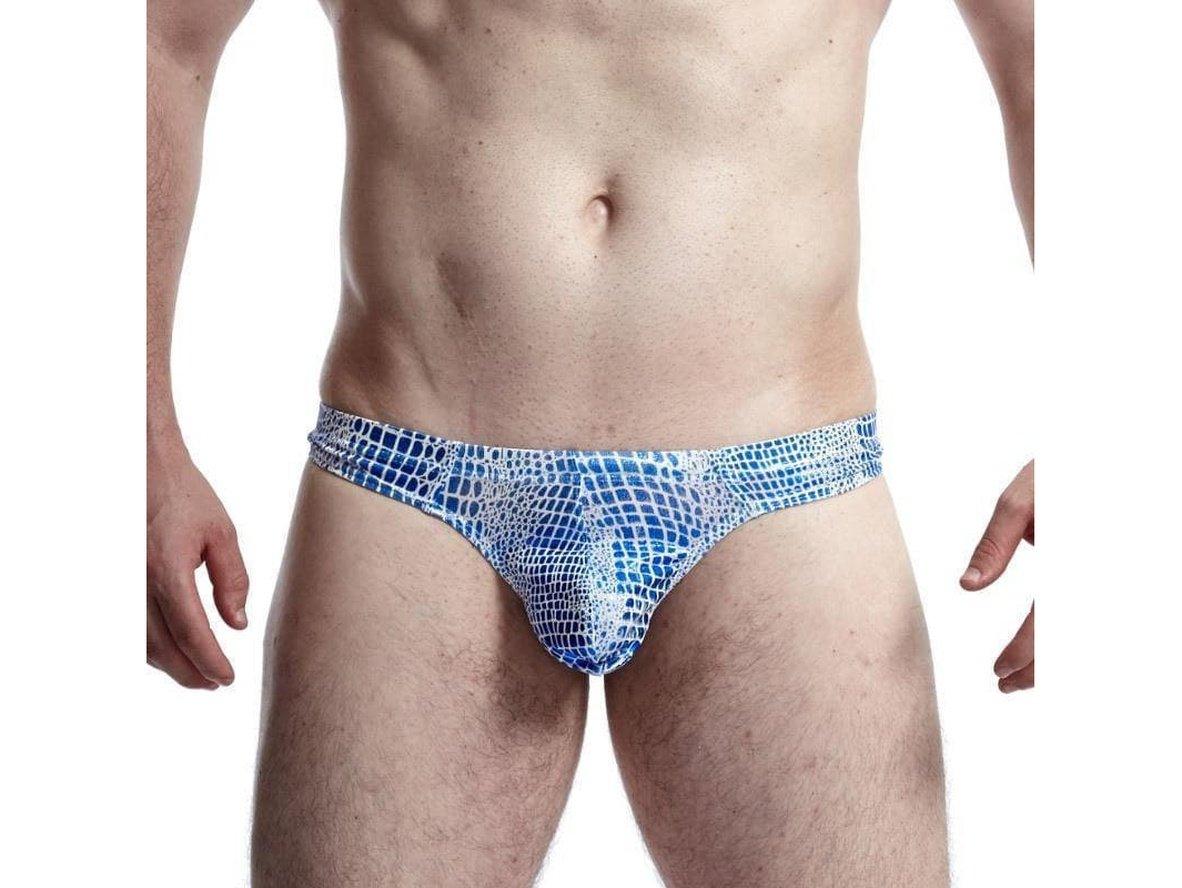 Gay Swim Thongs | Sexy Snakeskin Swim Thongs