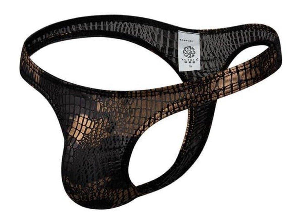 Gay Swim Thongs | Sexy Snakeskin Swim Thongs