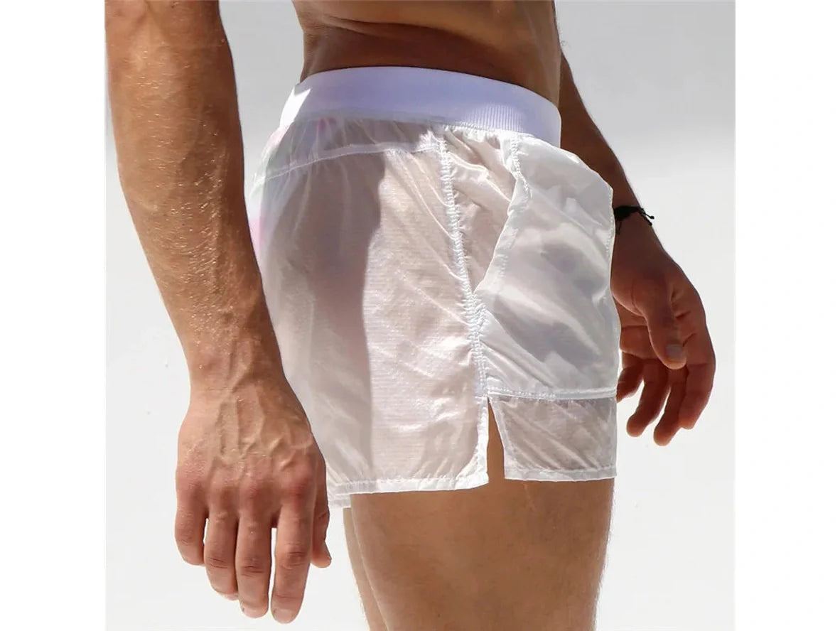 Gay Swim Trunks | Summer Sexy Transparent Swim Trunks