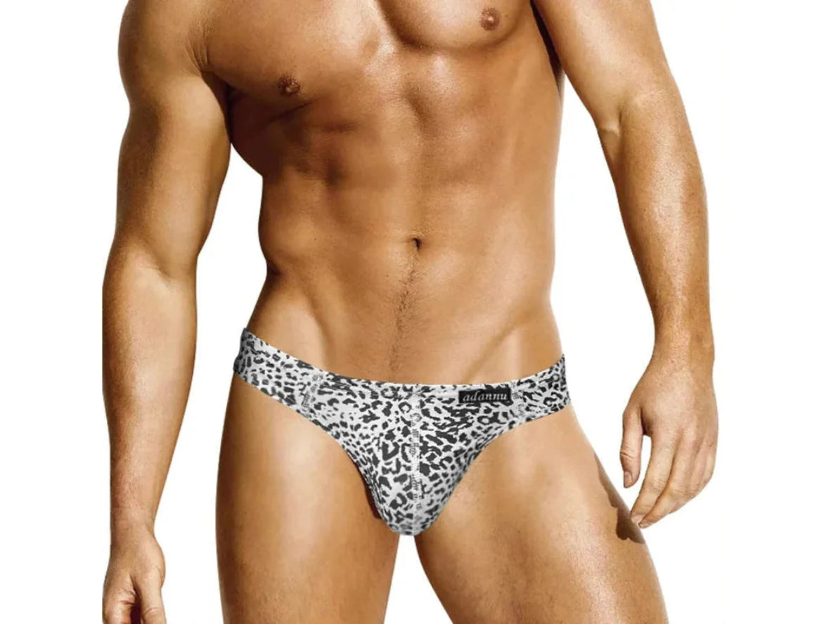 Gay Thongs | ADANNU Animal Print Thongs
