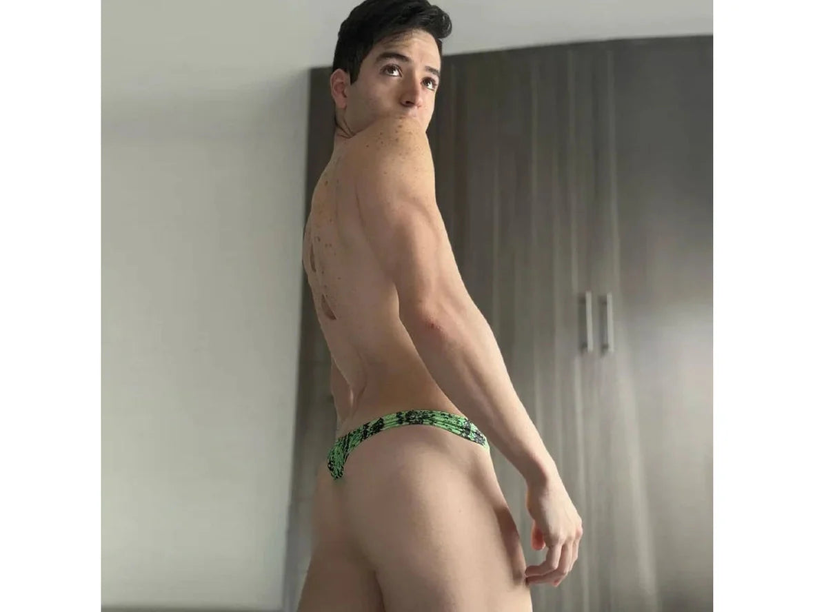 Gay Thongs | ADANNU Animal Print Thongs
